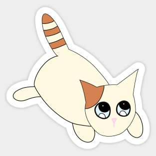 Plushie cat Sticker